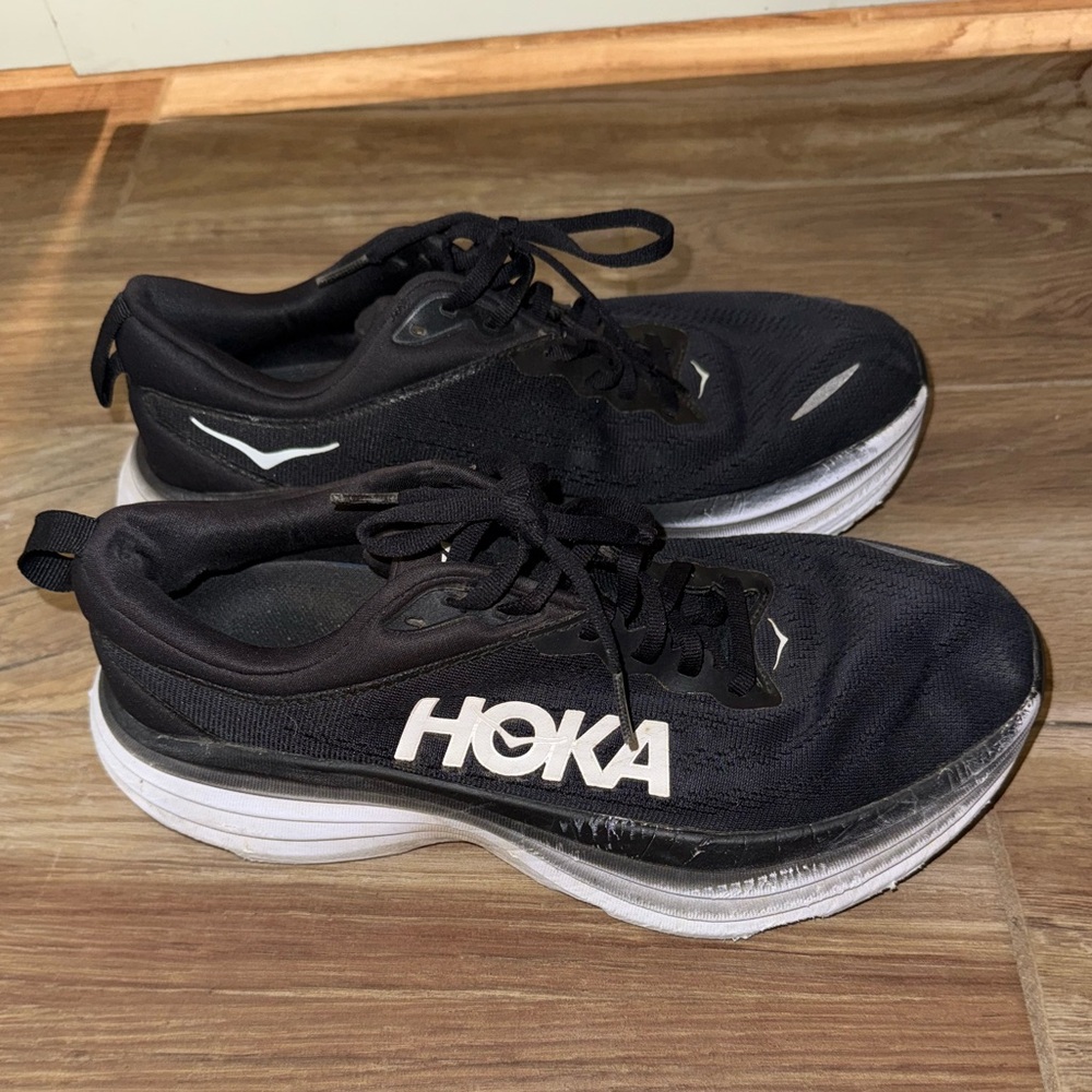 Hoka One One Bondi 8 Cushioned Road Running Shoe - Picture 4 of 8